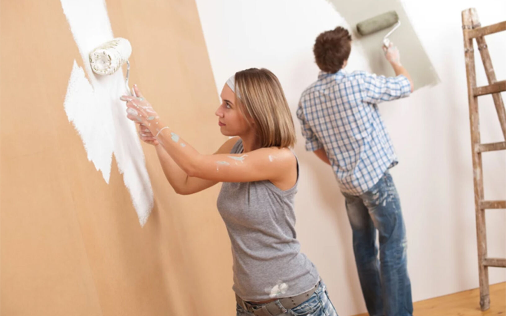 Поширені помилки під час фарбуванні стін в квартирі