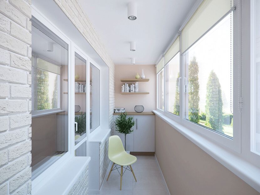 Корисні поради по фарбуванню балкону своїми руками